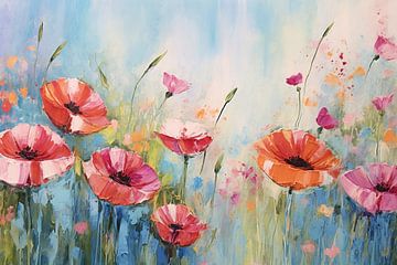 Mindfulness in full bloom | Mindfulness Painting by ARTEO Paintings