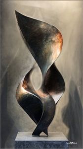Abstrakte Skulptur