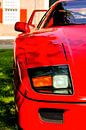 Ferrari F40 supercar van de jaren '80 voorkant van Sjoerd van der Wal Fotografie thumbnail