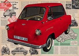 Zündapp Janus 250 in red von aRi F. Huber