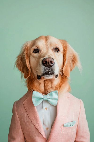 Golden Retriever by Poster Art Shop