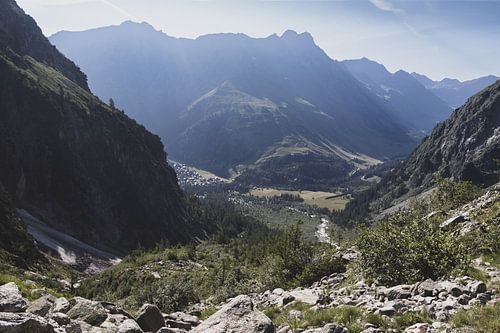 Vroege ochtend, Val Ferret, Zwitserland