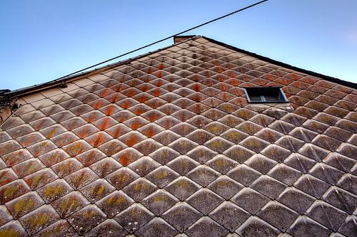 Characteristic facade in Durbuy