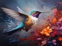 Enchanted Blossoms: AI-Generated Fine Art Splendor 