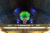 Hollywood Boulevard metrostation van Remco Bosshard thumbnail