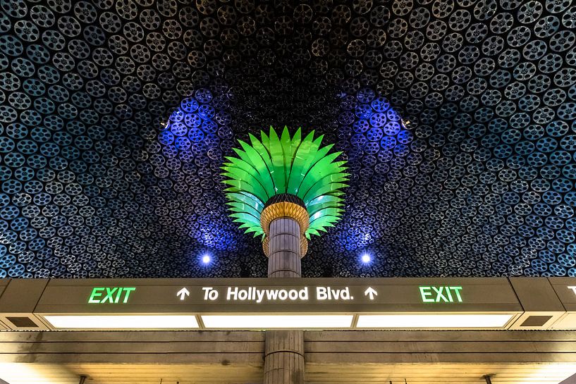 U-Bahn-Station Hollywood Boulevard von Remco Bosshard