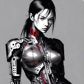 Cyborg-Lilly von Renato Daub