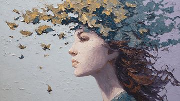 Tree Of Memories Growing From Within by Aden Pink Studio