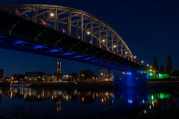 Arnhem bij nacht van Eline Jonkers