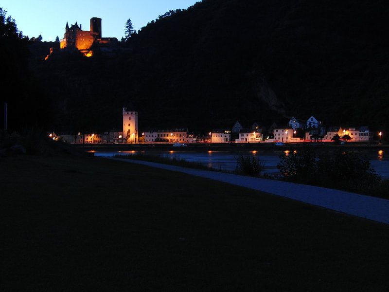 St.Goar by night van Coen de Haan