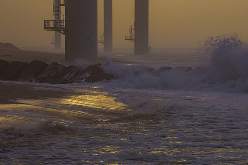 Sturm an der Küste