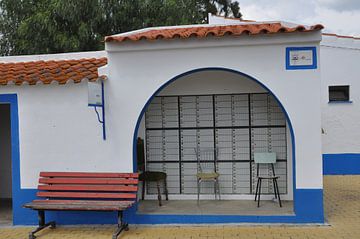 " Rest while waiting for bus " by Hettie Feijen