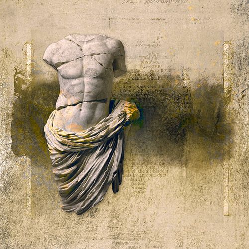 Torso van een man