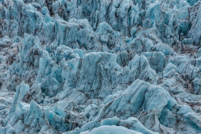 Falljökull gletsjer in Vatnajökull national park van Easycopters