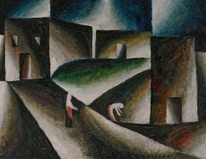 Arthur Segal - Ascona (1917)