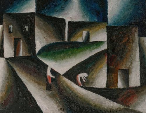 Arthur Segal - Ascona (1917)