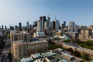 Die Skyline von Toronto in Kanada