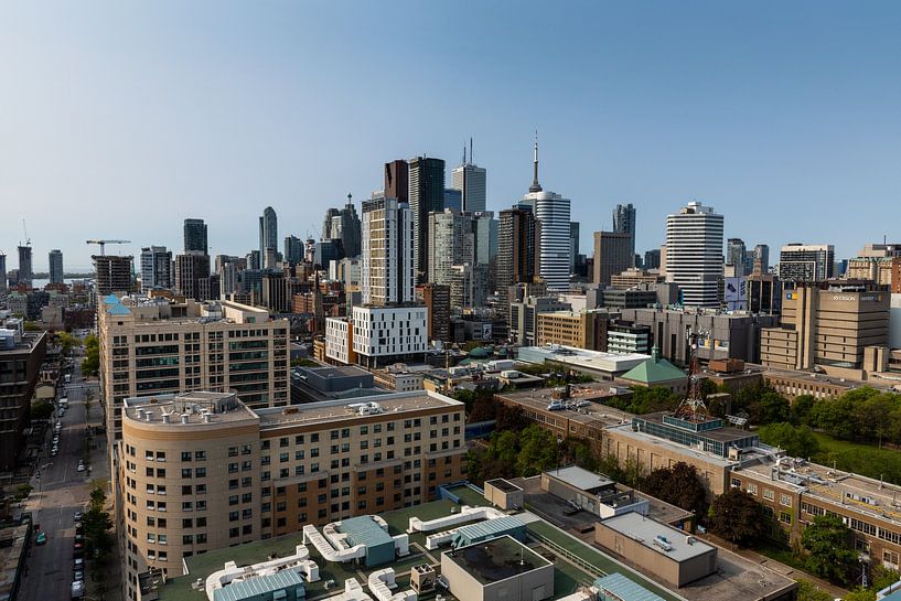 Die Skyline von Toronto in Kanada von Roland Brack
