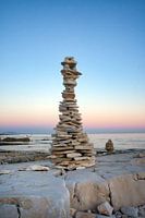 Stone man, pile of stones.
