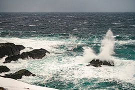 breakers during a storm by Kai Müller