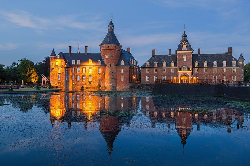 Avond bij Kasteel Anholt van Henk Meijer Photography