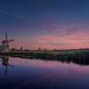 Kinderdijk sunset by Michiel Buijse