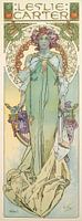 Leslie Carter d'Alphonse Mucha