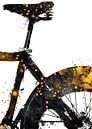 cyclisme vélo sport art or et noir #cycling #bike par JBJart Justyna Jaszke Aperçu