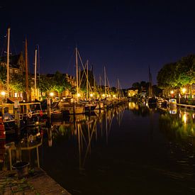 Dordrecht at night by Petra Brouwer