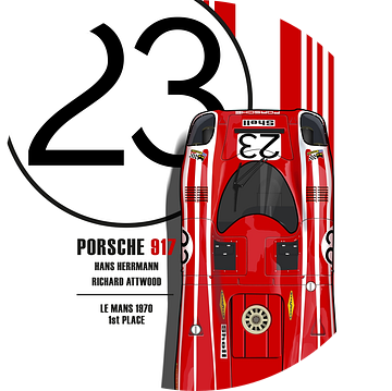 Porsche 917 Nr.23 Salzburg van Theodor Decker