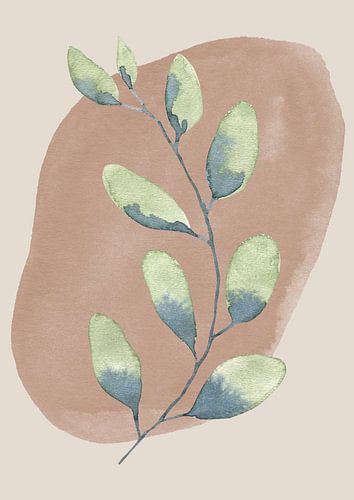 Botanical print watercolour