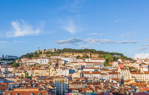 Castelo de São Jorge in Lissabon von MS Fotografie | Marc van der Stelt