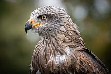 Cerf-volant noir sur Jos Crooymans