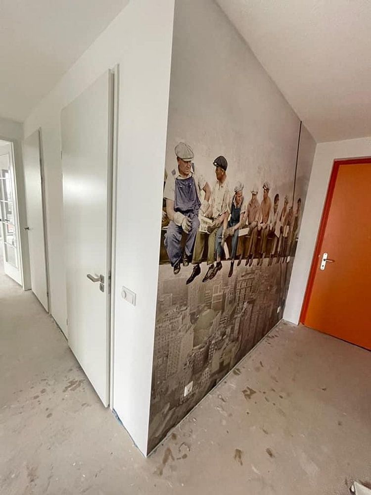Lunch atop a Skyscraper (1932) by Colourful History
