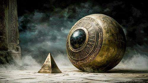 Verzegelde bol en het piramide orakel