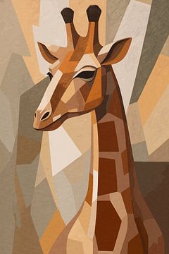 Giraffe Geometry by Patterns & Palettes
