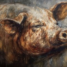 Petit cochon sur Marjolein Deelen