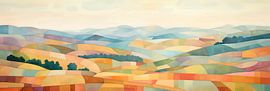 Earth tones | Harmonious Landscape Art