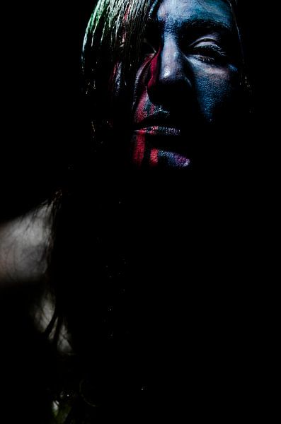 Artfully painted person by Atelier Liesjes