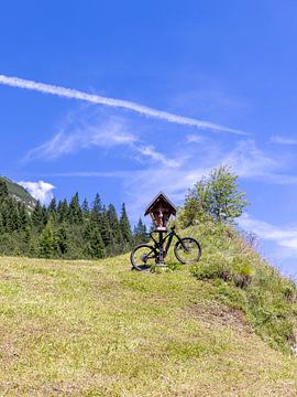 Mit dem Fahrrad in die Berge von Teresa Bauer