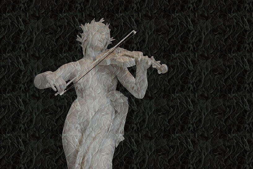 Vioolspeelster von Roelof Broekman