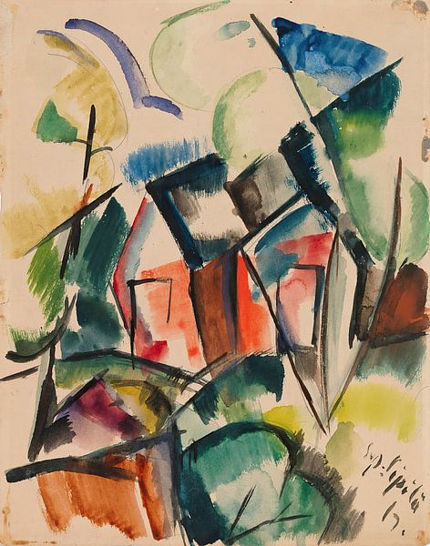 Sulho Sipilä - Cabin (1917) by Peter Balan