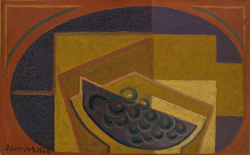 De zwarte druif (1923) door Juan Gris van Peter Balan