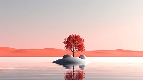 Tijdloos minimalisme: Eiland van Stilte