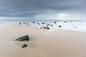 Ameland beach at low tide