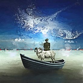 rudderless and stubborn by Ria van Werven