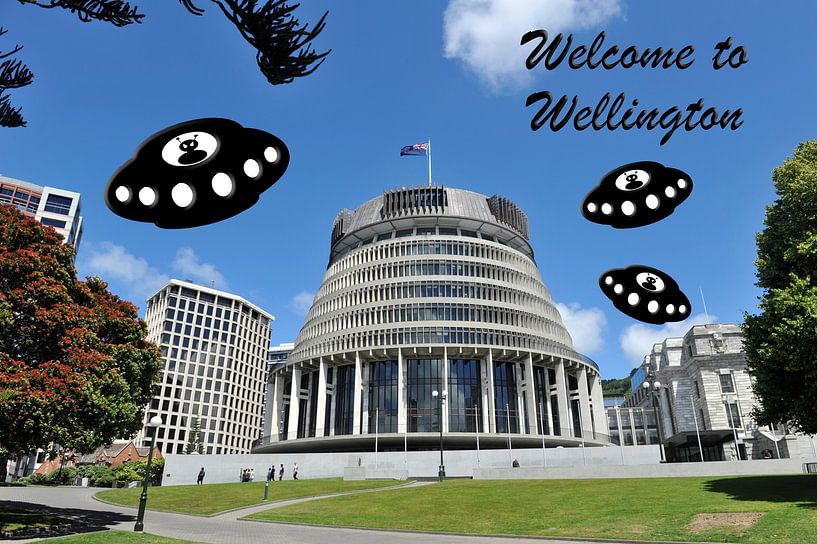 Welcome to Wellington by Grüntyers .