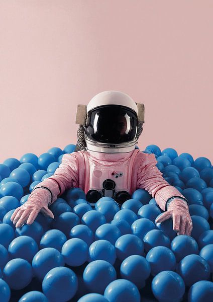 De Roze Astronaut | Ballenbak van Lianne Louise