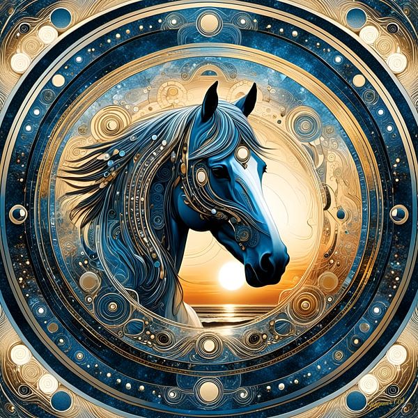 Gewebte Traditionen 22 von Johannas Art Creations