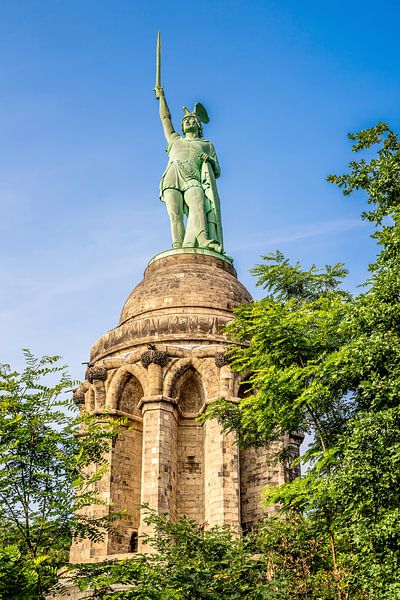 Het Hermann-monument bij Detmold van Günter Albers